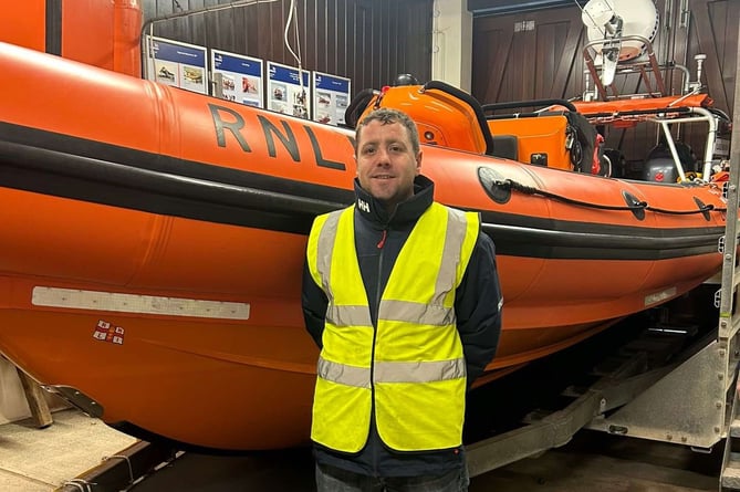 New recruit Lee Smith is now a fully qualified member of the Teignmouth RNLI shore crew.